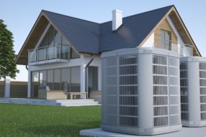 Heat Pump And House